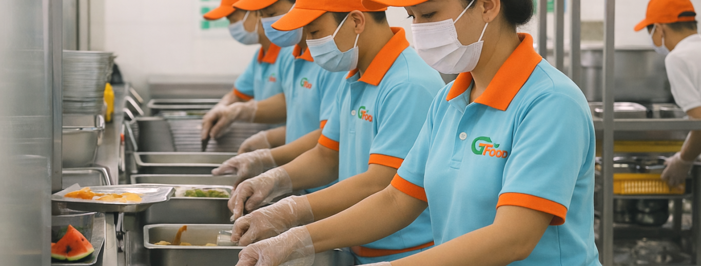 cung cấp suất ăn công nghiệp tại phường Long Nguyên Thành Phố Hồ Chí Minh 